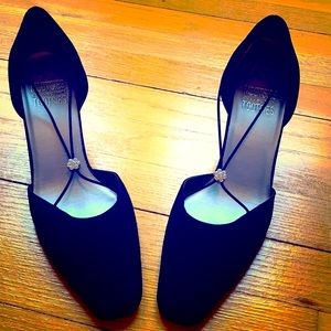 Mootsies Tootsies Black Heels with Leather Soles 🔥